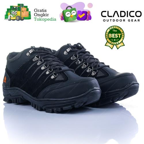 Foto Produk SEPATU BEST SELLER | SEPATU SAFETY BOOTS PRIA | CLADICO COUPE LOW - Hitam, 39 dari Cladico Outdoor Gear