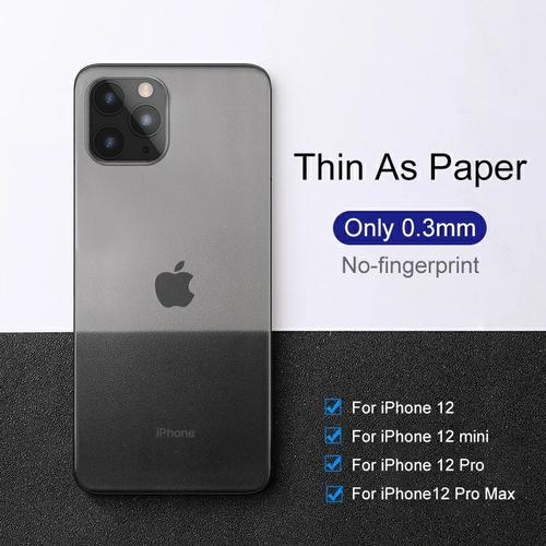 Jual Ultra slim Thin matte PP IPHONE 12 MINI 12 PRO MAX case casing