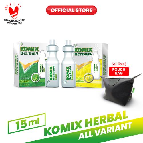 Foto Produk Komix Herbal Tube Lemon & Original FREE Pouch dari Bintang Toedjoe Official