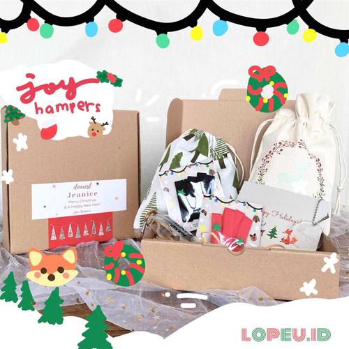 Foto Produk Lopeu Hampers Natal 2020 | Christmas Edition | JOY | Kado Natal - Joy 2 straps dari Lopeu Indonesia
