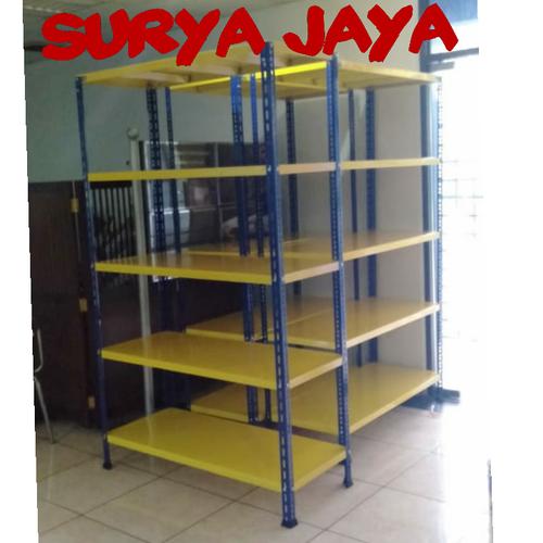 Jual RAK BESI SIKU PALING TEBAL BISA CUSTOM WARNA - Kab. Bogor - SURYA ...