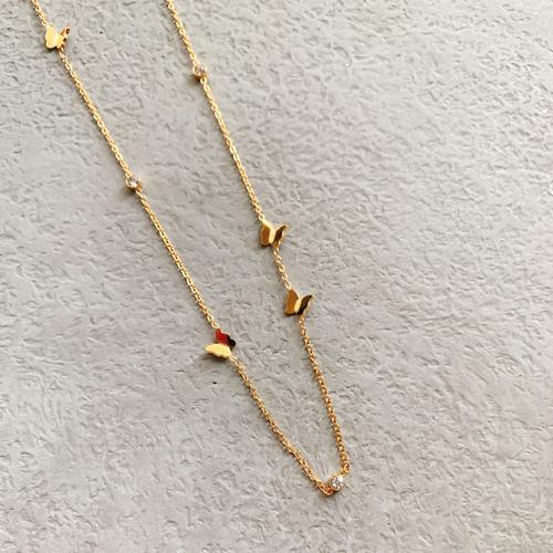 Jual ARIESTA 18k gold plated necklace 