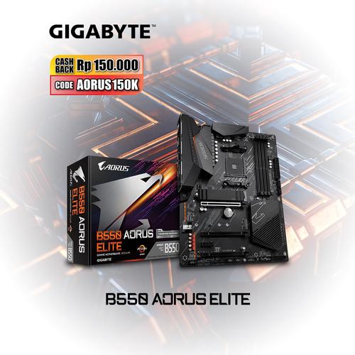 Foto Produk GIGABYTE B550 AORUS ELITE dari silicon ONE Computer
