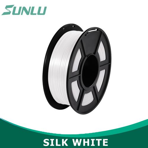Foto Produk INDOCART Tinta Filamen 3D Printer Filament SILK PLA+ 1.75mm 1kg - Putih dari INDOCART