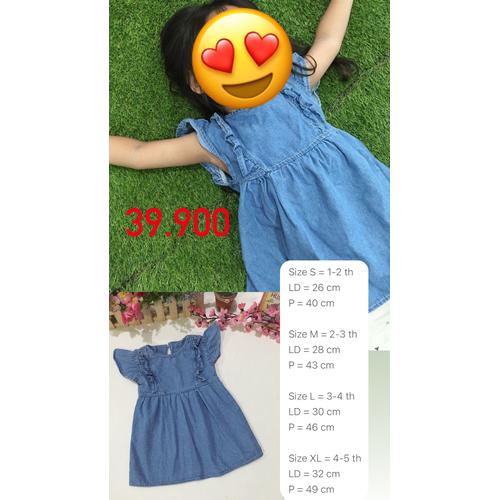 Jual rapunzell dress babydoll anak 