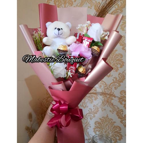 Jual Bouquet Valentine Hadiah Hari Ibu Wisuda Kota Depok Mabestie Tokopedia