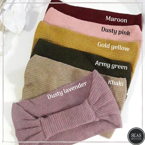 Foto Produk ciput bandana rajut pita / dalaman kerudung / inner hijab dari House Of SEAS