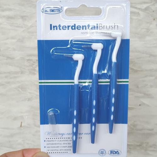 Gambar Interdental Brush Ortho Dr Smith / Sikat Sela Gigi (Model Bengkok) dari Waroeng Gigi Kota Surabaya Tokopedia