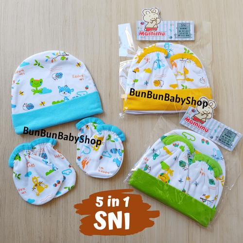 Jual Sni Set Topi Sarung Tangan Kaki Baby Perlengkapan Bayi Baru Lahir Lucu Kota Surabaya Perlengkapanbayimurah46 Tokopedia