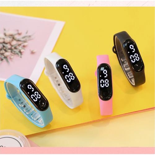 Gambar Jam Tangan DIGITAL LED Model Polos Tahan Air JAM FASHION Sensor Sentuh - Hitam dari infineedstore Kota Surabaya Tokopedia