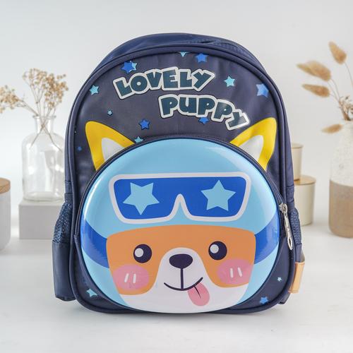 Foto Produk Arami Kids Backpack Lovely Puppy Design Tas Ransel Anak Sekolah Besar - Hitam Biru dari Arami Lifestyle