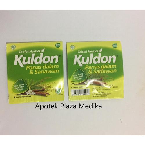 Foto Produk Kuldon Tablet - Sariawan, Panas Dalam, Tenggorokan Kering, Bau Mulut dari Plaza Medika