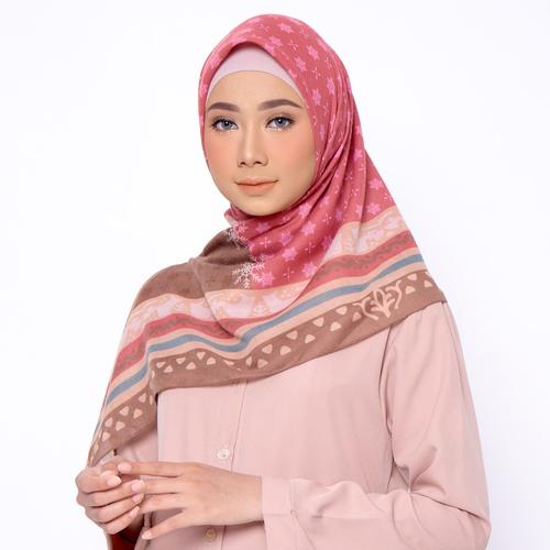 Foto Produk ZM Zaskia Mecca - Jayawijaya Choco Scarf Kerudung Segi Empat Wangi Wat dari Zaskia Mecca Official