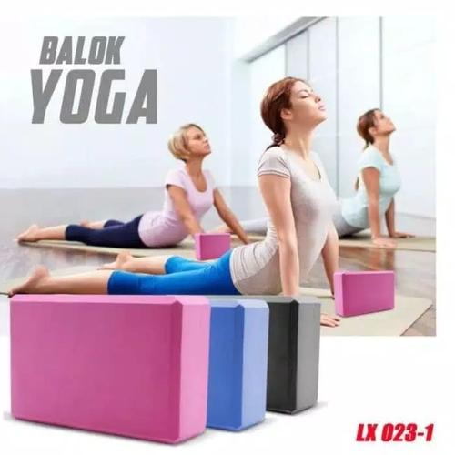 Foto Produk Balok Yoga Yoga Brick Yoga Block Batok Yoga - Abu-abu dari Gudang Olahraga