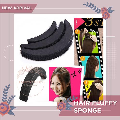 Sponge Cat Rambut Jual Hair Fluffy Sponge Sanggul Cepolan Rambut Sumpelan Donat Bun Konde ...