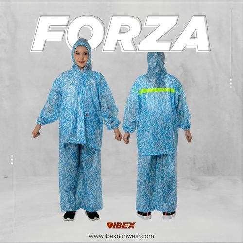 Foto Produk IBEX Jas Hujan Jaket Celana Forza - Abu-abu dari Ibex store