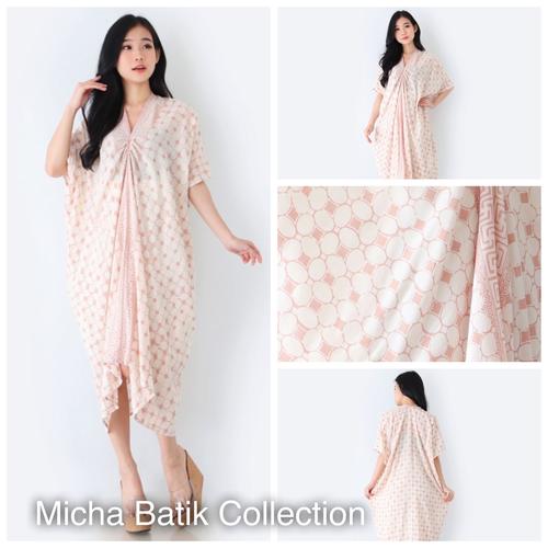 Foto Produk Kaftan batik paris: Kawung tembokan cream dari Micha Batik Collection