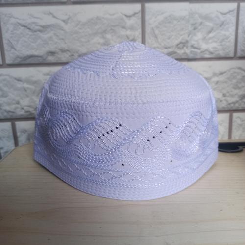Jual peci putih polos - Jakarta Pusat 