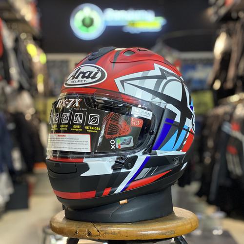Foto Produk Helm Motor Full Face Arai Rx7x Takumi Frost Arai Japan Rx-7x SNI dari BANDUNG APPARELS
