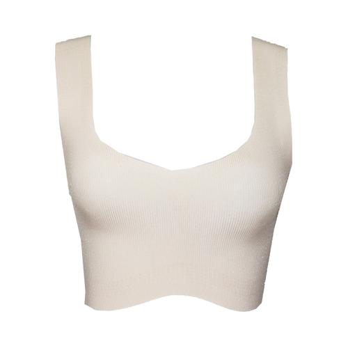 Foto Produk You've Seamless Bra Miniset Wanita Tidur Pakaian Dalam 001348 - Cream, L dari You've Official Store