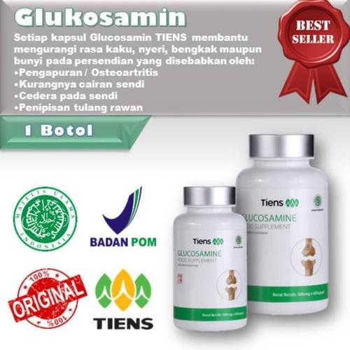 Jual Obat Nyeri Sendi Glucosamine Glukosamin Tiens Obat Sendi Rematik Encok Kota Depok Herbal Ja Tokopedia