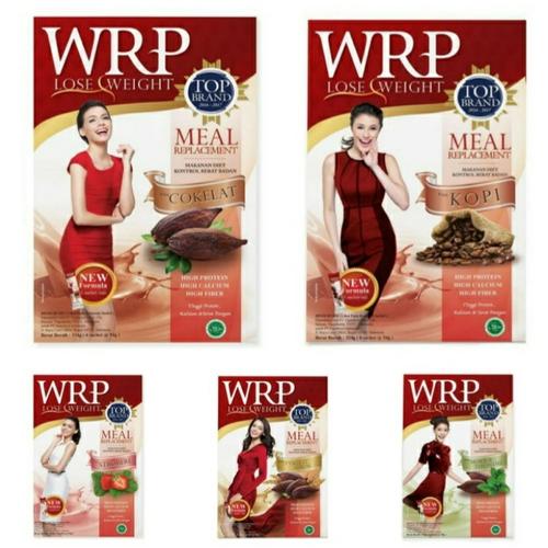 Foto Produk WRP LOSE WEIGHT Meal Replacement 6 sachets - Moka Teh Hijau dari ezpay