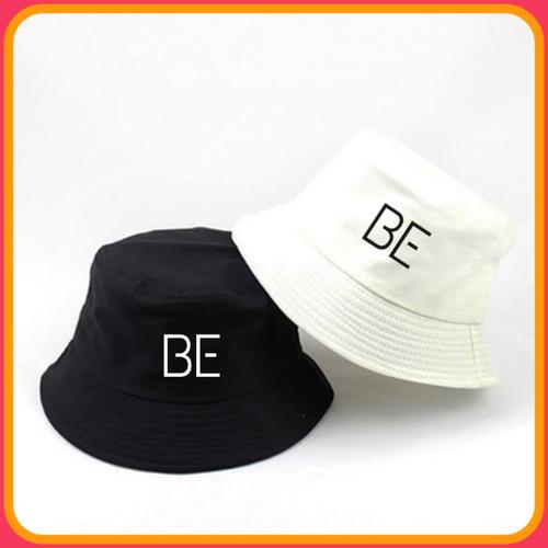 Jual BUCKET HAT BTS BE - Putih - Kab 