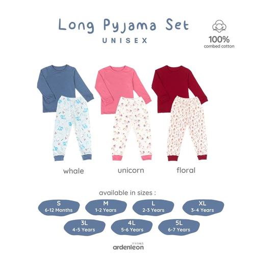 Gambar ARDENLEON Long Pyjama Set Print SET.SS.10 - Floral, 5L dari ARDENLEON Jakarta Barat Tokopedia