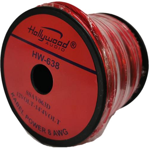 Foto Produk KABEL POWER STROM 8 AWG HOLLYWOOD HW 638 RED dari Sukses Indo Variasi