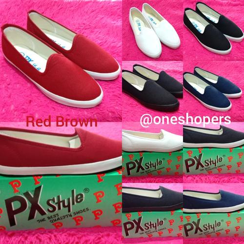Foto Produk Sepatu Kanvas PX Style (098-Varians Colour) - Red Brown, 38 dari One Shopers