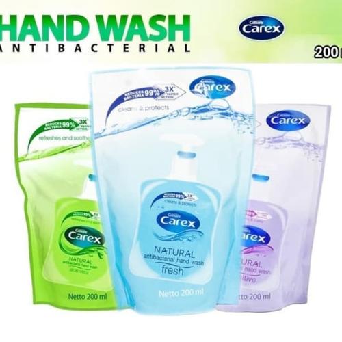 Foto Produk CAREX Hand Wash Antibakteri Cussons Sabun Cuci Tangan Refill dari Yogieyo