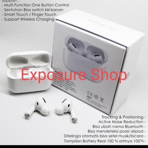 Jual AIRPODS PRO AIRPOD GEN 3 SUPER CLONE 1:1 PREMIUM BEST QUALITY TERMURAH  - Jakarta Barat - Exposure Online Shop | Tokopedia