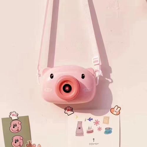 Gambar READY STOCK !! Pig Bubble camera / Kids Baby bubble maker machine dari EJ shoppe Jakarta Utara Tokopedia
