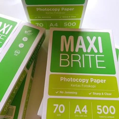 Jual Kertas HVS A4 70gr Maxi Brite - Kota Bandung - Pelita Mandiri