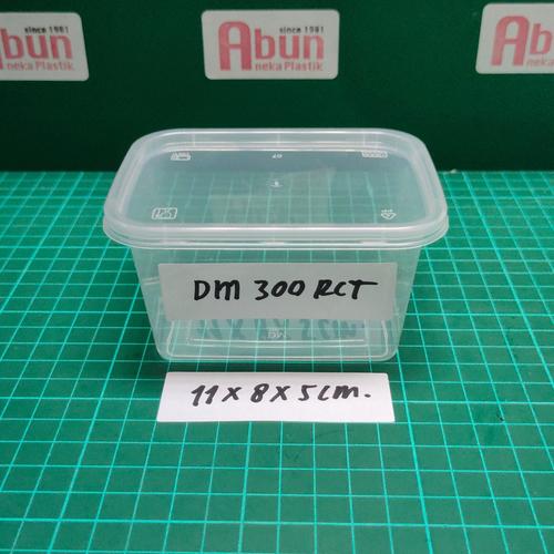 Foto Produk Thinwall DM Rectangle 300 ML Isi 25pcs dari Abun Aneka Plastik