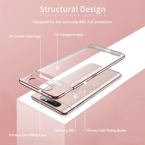 Foto Produk Case Clear Samsung Galaxy A80 2019 New Arrival Plating Luxury dari BENNY ACC