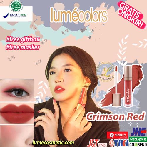 Foto Produk LUMECOLORS VELVET LIP & CHEEK MOUSSE - CRIMSON RED dari lumecolorsindonesia
