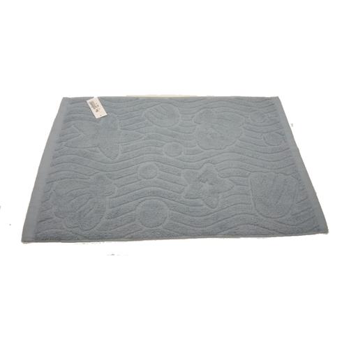 Foto Produk KESET KAMAR MANDI MOTIF KERANG 40X60 CM ABU-ABU dari SELMA
