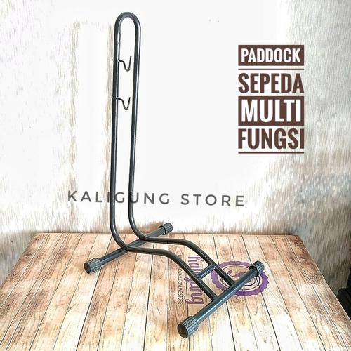 Foto Produk PDL03 Paddock Sepeda Multi Fungsi - Standar Sepeda Gowes - Bike Stand dari Kaligung