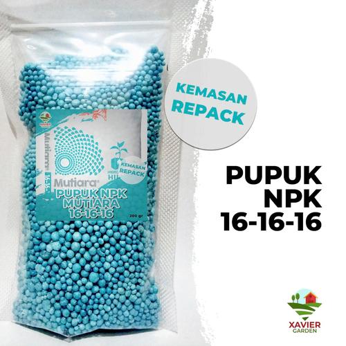Foto Produk PUPUK NPK MUTIARA 16-16-16 KEMASAN REPACK dari Xavier Garden