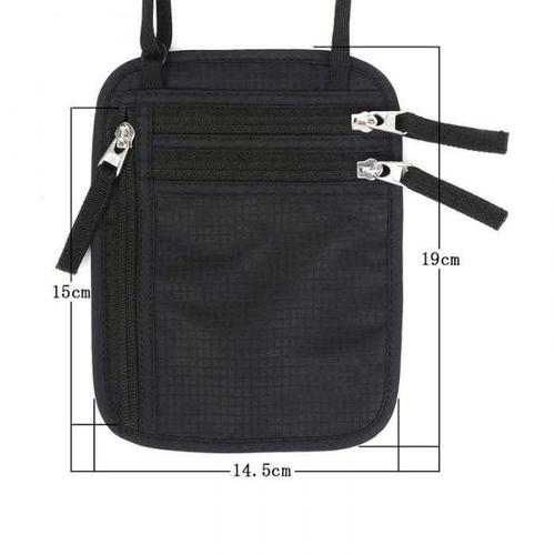 Jual Hidden Travel Pouch Anti RFID 