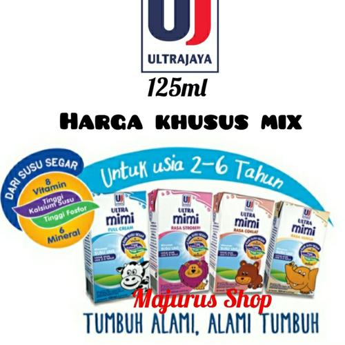Foto Produk Susu Ultra Mimi 125ml eceran - Strawberry dari majurus shop
