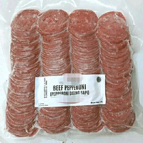 Foto Produk Special Beef Pepperoni For Pizza 500gr dari Frozen Mart Plus