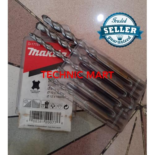 Mata Bor Tembok Beton Set Makita 6-12mm 