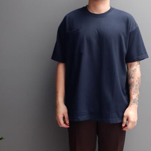 Oversized Pocket Tshirt - Navy Blue 