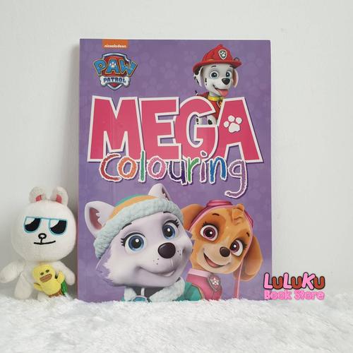 Foto Produk Buku Mewarnai Anak Import PAW Patrol Mega Colouring Book PURPLE dari LuLuKu Book Store