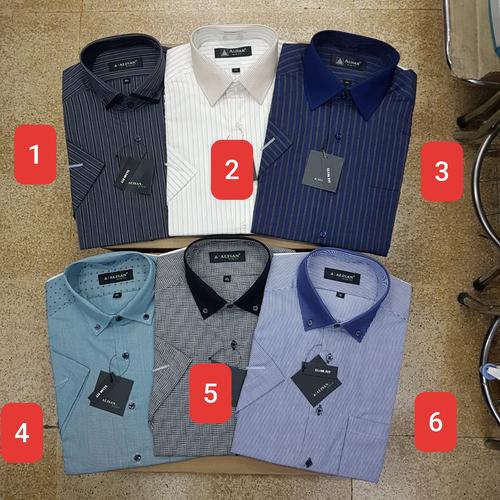 Foto Produk Kemeja Alisan lengan pendek original slim fit uk 14,5 krag kancing dari e-soeboer