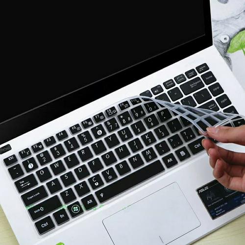 Foto Produk Pelindung Keyboard / Keyboard Protector Asus E402 X441 A456 A455 - Biru dari Grace-Computer