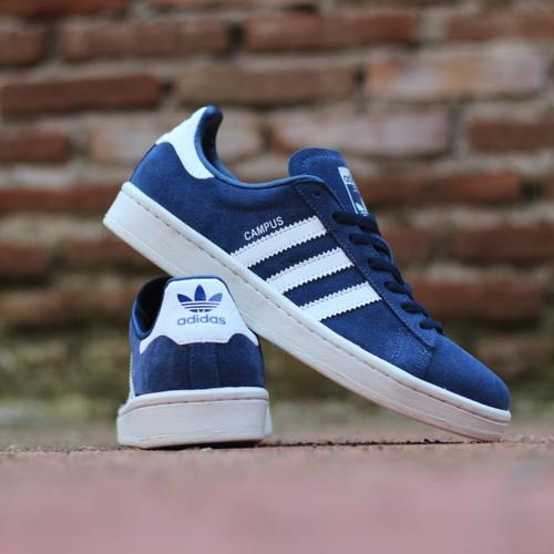 Jual Sepatu Adidas Campus Navy White 