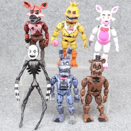 Foto Produk REAL - Figure Set Five Night at Freddy / Topper Cake Kue Five Night dari R&M Toys
